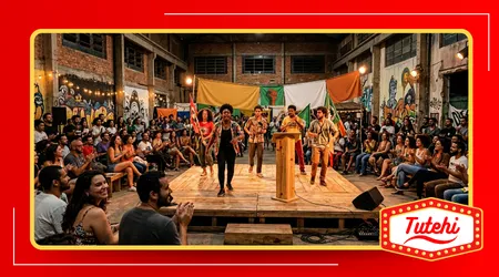 discussão sobre teatro e democracia no Brasil